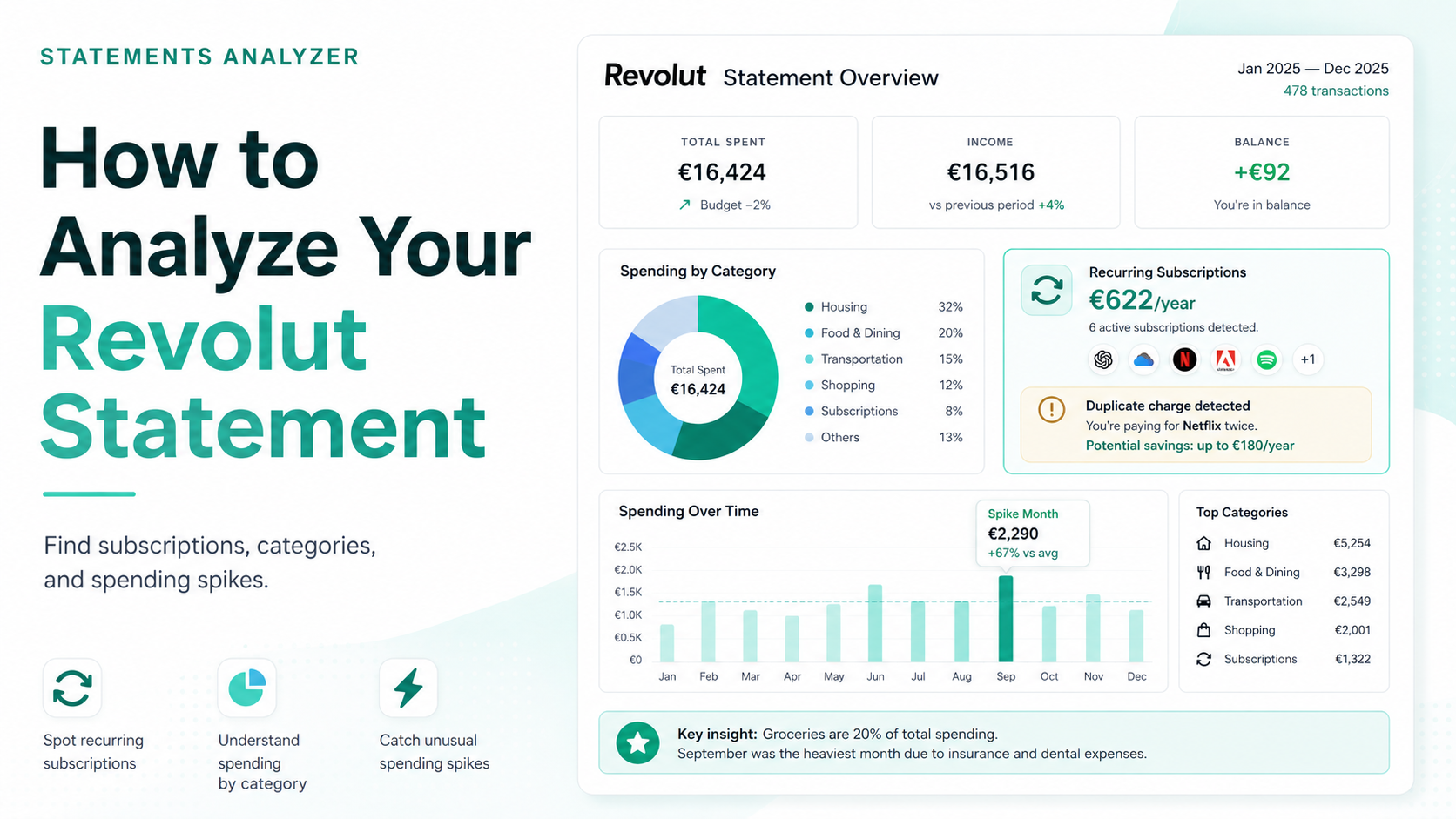 Statements Analyzer - Revolut